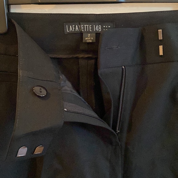 Black Lafayette 148 dress pants size 2 - Picture 2 of 5